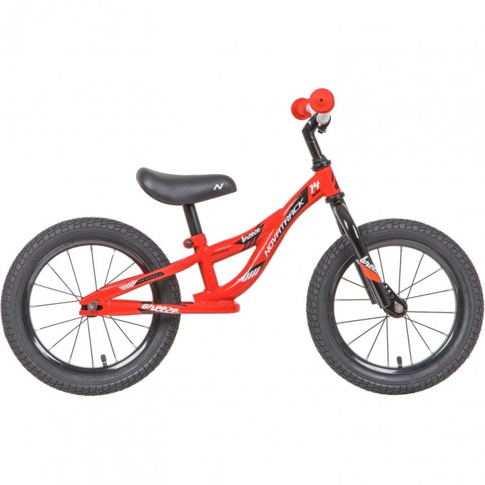 Беговел NOVATRACK BREEZE 14” красный 14BREEZE.RD20