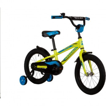 Детский велосипед NOVATRACK DODGER 16” NEW зеленый