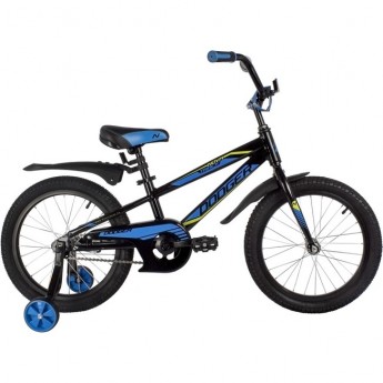 Детский велосипед NOVATRACK DODGER 18” чёрный