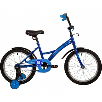 Детский велосипед NOVATRACK STRIKE 18” синий