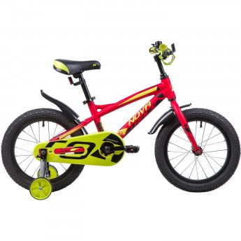 Детский велосипед NOVATRACK TORNADO 16” красный