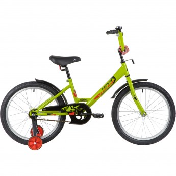 Детский велосипед NOVATRACK Twist 20" зелёный