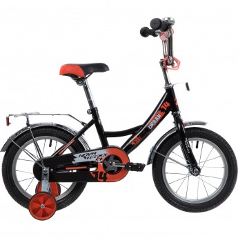 Детский велосипед NOVATRACK URBAN 14” чёрный
