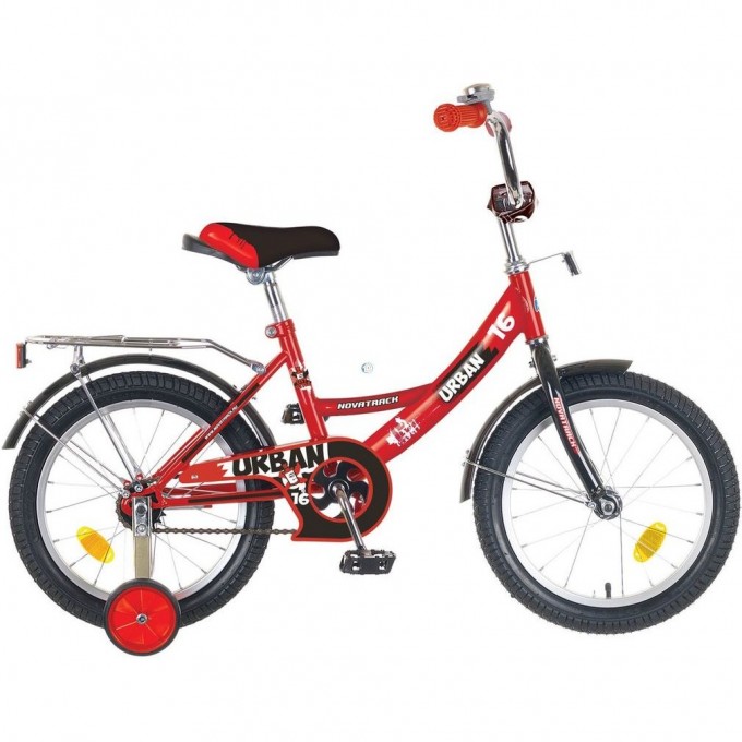 Детский велосипед NOVATRACK URBAN 16” бордовый 163URBAN.RD9