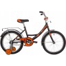 Детский велосипед NOVATRACK URBAN 18” чёрно-оранжевый 183URBAN.BK22