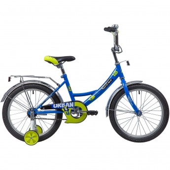 Детский велосипед NOVATRACK URBAN 18” синий
