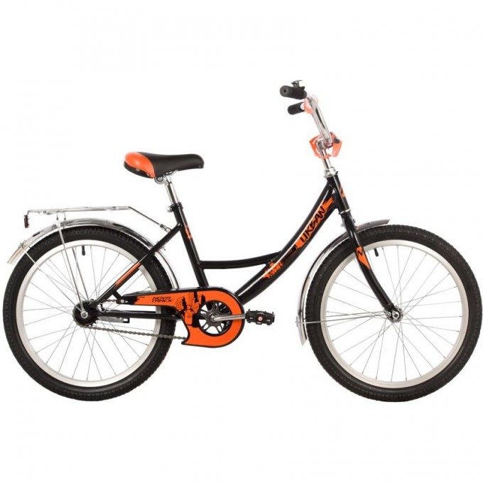 Детский велосипед NOVATRACK URBAN 20" черный 203URBAN.BK22-