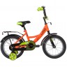 Детский велосипед NOVATRACK VECTOR 14” оранжево-зеленый 143VECTOR.OR22