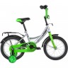 Детский велосипед NOVATRACK VECTOR 14” серебристый 143VECTOR.SL22
