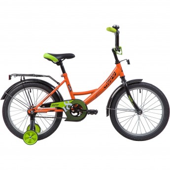Детский велосипед NOVATRACK VECTOR 18” оранжевый
