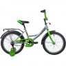 Детский велосипед NOVATRACK VECTOR 18” серебристый 183VECTOR.SL22