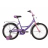 Детский велосипед NOVATRACK VECTOR 20" фиолетовый, без дополнительных колес 203VECTOR.LC22-