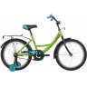 Детский велосипед NOVATRACK VECTOR 20" лаймовый, без дополнительных колес 203VECTOR.GN22-