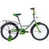 Детский велосипед NOVATRACK VECTOR 20" серебристый 203VECTOR.SL22-