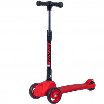 Кикборд NOVATRACK RAINBOW Basic красный Кикборд NOVATRACK RAINBOW Basic красный