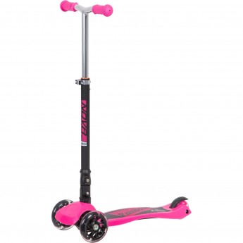 Кикборд NOVATRACK RAINBOW Start Folding розовый Кикборд NOVATRACK RAINBOW Start Folding розовый