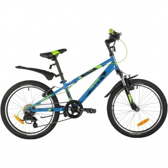 Подростковый велосипед NOVATRACK 20" EXTRIME 6.V синий