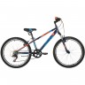 Подростковый велосипед NOVATRACK 24" EXTREME 6.V синий 24SH6SV.EXTREME.11BL21