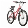 Подростковый велосипед NOVATRACK 24" NOVARA 18.V алюм.рама 13" коралловый 24AHV.NOVARA.13CRL22