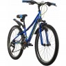 Подростковый велосипед NOVATRACK 24" VALIANT 18.V синий 24SH18V.VALIANT.10BL22