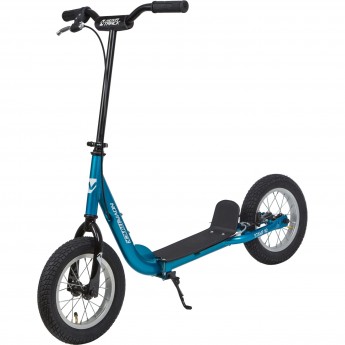 Самокат NOVATRACK STAMP N2 12" синий Самокат NOVATRACK STAMP N2 12" синий