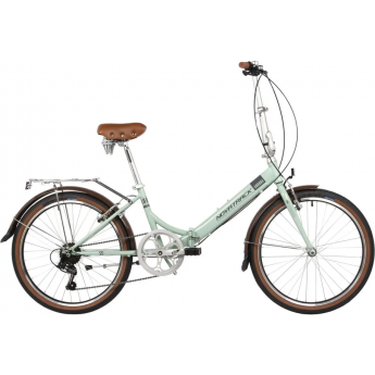 Складной велосипед NOVATRACK AURORA 20" светло-зеленый
