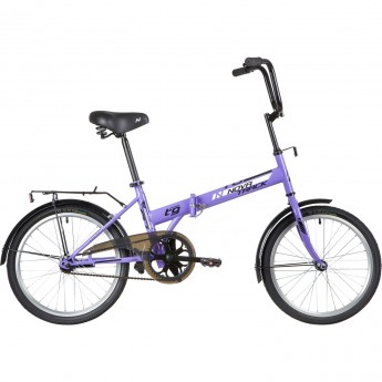 Складной велосипед NOVATRACK TG-30 CLASSIC фиолетовый