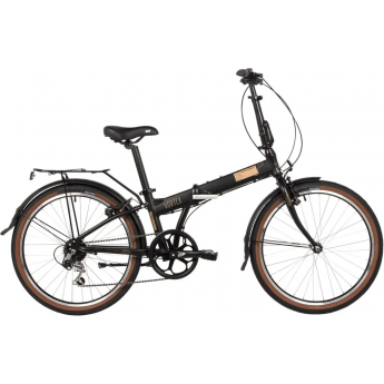 Складной велосипед NOVATRACK VORTEX 20" черный