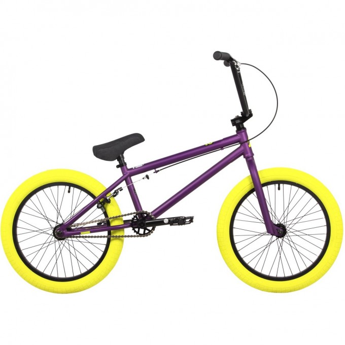 Велосипед NOVATRACK 20" BMX JUPITER тёмно фиолетовый, сталь , рама 20", U-BRAKE 20BMX.JUPITER.DVL4