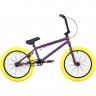 Велосипед NOVATRACK 20" BMX JUPITER тёмно фиолетовый, сталь , рама 20", U-BRAKE 20BMX.JUPITER.DVL4