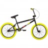 Велосипед NOVATRACK BMX WOLF 20" (2023), рама 20", черный 20BMX.WOLF.BK4