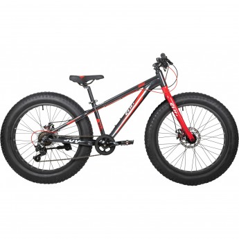 Велосипед NOVATRACK FATBIKE 24" SUV графит, 2024